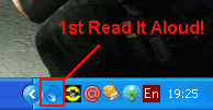 1st Read It Aloud! tray-icon